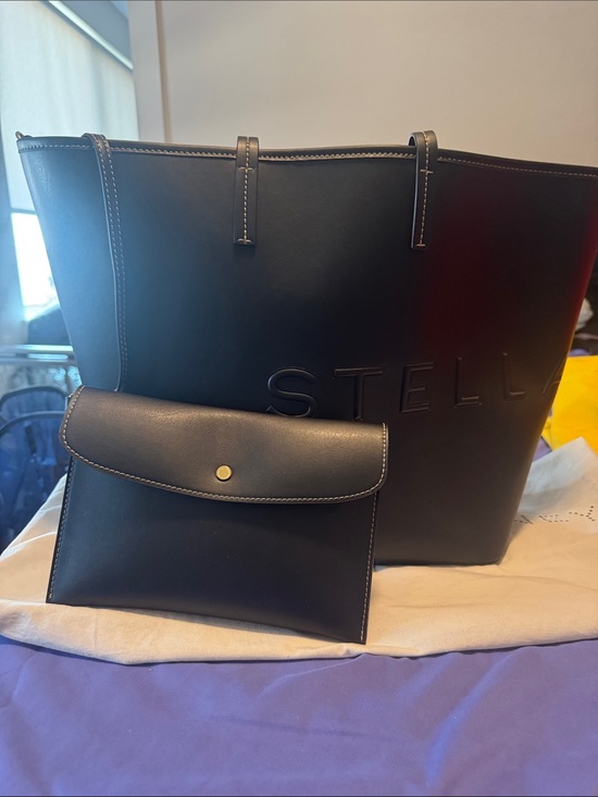 Stella McCartney Handbags - Stella McCartney Large logo Tote Bag